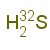 Sulfur-32 Structure,13981-57-2Structure