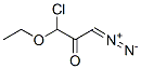 2-Propanone, 1-chloro-3-diazo-1-ethoxy- Structure,13984-37-7Structure