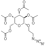 2-Azidoethyl 2,3,4,6-tetra-o-acetyl-β-d-galactopyranoside Structure,139888-80-5Structure