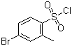 4-Bromo-2-methylbenzenesulphonyl chloride Structure,139937-37-4Structure