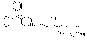 R-fexofenadine Structure,139965-10-9Structure