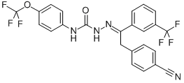 Metaflumizone Structure,139968-49-3Structure