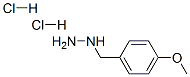 Hydrazine, [(4-methoxyphenyl)methyl]- Structure,140-69-2Structure