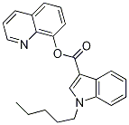 Quinolin-8-yl 1-pentyl-1h-indole-3-carboxylate Structure,1400742-17-7Structure