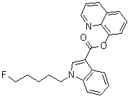 5F-pb22 Structure,1400742-41-7Structure