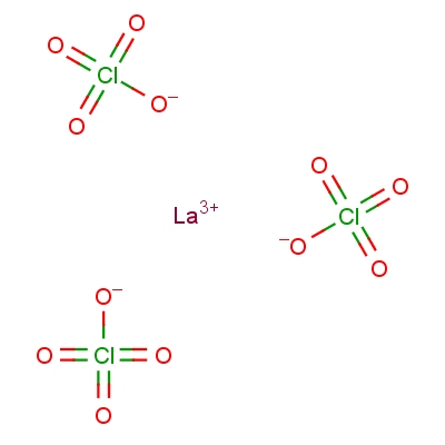 Lanthanum(iii) perchlorate Structure,14017-46-0Structure