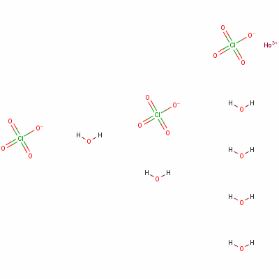 Holmium(iii) perchlorate Structure,14017-54-0Structure