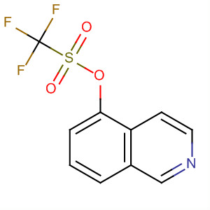 Trifluoro-methanesulfonic acid isoquinolin-5-yl ester Structure,140202-00-2Structure