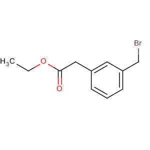 (3-Bromomethyl-phenyl)-acetic acid ethyl ester Structure,140215-42-5Structure