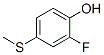 Phenol,2-fluoro-4-(methylthio)- Structure,140220-05-9Structure