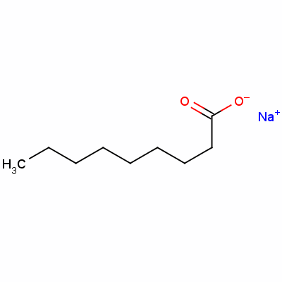 N-Nonanoic Acid Sodium Salt Structure,14047-60-0Structure