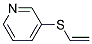 Pyridine, 3-(ethenylthio)-(9ci) Structure,140472-72-6Structure