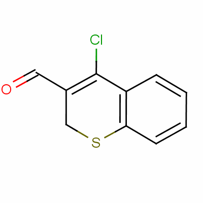 2H-1-benzothiopyran-3-carboxaldehyde,4-chloro- Structure,14063-83-3Structure