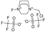 1-Chloromethyl-4-fluoro-1,4-diazoniabicyclo[2.2.2]octane bis(trifluoromethanesulfonate) Structure,140681-68-1Structure