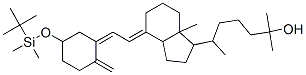 (3S,5e,7e,14xi)-3-{[dimethyl(2-methyl-2-propanyl)silyl]oxy}-9,10-secocholesta-5,7,10-trien-25-ol Structure,140710-90-3Structure