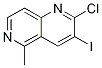 2-Chloro-3-iodo-5-methyl-1,6-naphthyridine Structure,1407521-91-8Structure