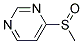 Pyrimidine, 4-(methylsulfinyl)-(8ci) Structure,14080-20-7Structure