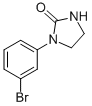 1-(3-Bromophenyl)tetrahydro-2h-imidazol-2-one Structure,14088-96-1Structure