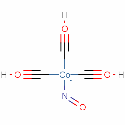 Tricarbonylnitrosylcobalt Structure,14096-82-3Structure