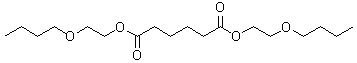 Hexanedioic acid 1,6-bis(2-butoxyethyl) ester Structure,141-18-4Structure