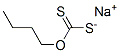 Sodium O-butyldithiocarbonate Structure,141-33-3Structure