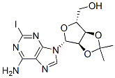 2-Iodo-9-[(3xi)-2,3-o-isopropylidene-beta-d-threo-pentofuranosyl]-9h-purin-6-amine Structure,141018-25-9Structure