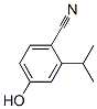 Benzonitrile,4-hydroxy-2-isopropyl Structure,14114-32-0Structure