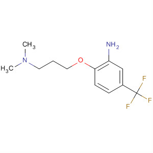 2-(3-(Dimethylamino)propoxy)-5-(trifluoromethyl)benzenamine Structure,14115-06-1Structure