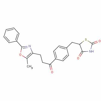 Darglitazone Structure,141200-24-0Structure