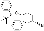 Cyclohexanecarbonitrile, 4-[[(1,1-dimethylethyl)diphenylsilyl]oxy]- Structure,141336-97-2Structure