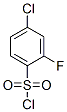 4-Chloro-2-fluorobenzenesulfonyl chloride Structure,141337-26-0Structure