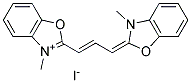 3,3-Dimethyloxacarbocyanine iodide Structure,14134-79-3Structure