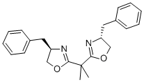 (4R,4r)-2,2-(propane-2,2-diyl)bis(4-benzyl-4,5-dihydrooxazole) Structure,141362-77-8Structure