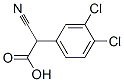 Benzeneacetic acid, 3,4-dichloro-a-cyano- Structure,141516-10-1Structure