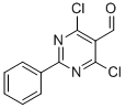 4,6-Dichloro-2-phenyl-5-pyrimidinecarboxaldehyde Structure,14160-92-0Structure