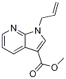 1-(2-Propen-1-yl)-1h-pyrrolo[2,3-b]pyridine-3-carboxylic acid methyl ester Structure,141650-51-3Structure