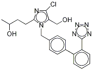 Omega-1-hydroxy losartan Structure,141675-57-2Structure