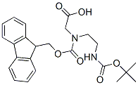 Fmoc-aeg(boc)-oh Structure,141743-15-9Structure