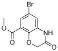 Methyl 6-bromo-3,4-dihydro-3-oxo-2h-benzo[b][1,4]oxazine-8-carboxylate Structure,141761-85-5Structure