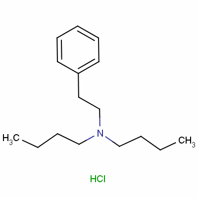 Benzeneethanamine, n,n-dibutyl-, hydrochloride Structure,14180-18-8Structure