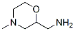 2-Morpholinemethanamine,4-methyl-(9ci) Structure,141814-57-5Structure