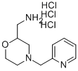 C-(4-pyridin-2-ylmethyl-morpholin-2-yl)-methylaminetrihydrochloride Structure,141815-42-1Structure