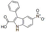 5-Nitro-3-phenyl-1h-indole-2-carboxylic acid Structure,14182-37-7Structure