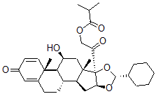 Ciclesonide Structure,141845-82-1Structure