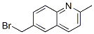 6-(Bromomethyl)-2-methylquinoline Structure,141848-60-4Structure