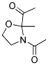 Oxazolidine, 2,3-diacetyl-2-methyl-(9ci) Structure,141916-15-6Structure