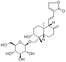 14-Deoxy-11,12-didehydroandrographiside Structure,141973-41-3Structure