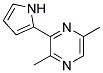 Pyrazine, 2,5-dimethyl-3-(1h-pyrrol-2-yl)-(9ci) Structure,141994-93-6Structure