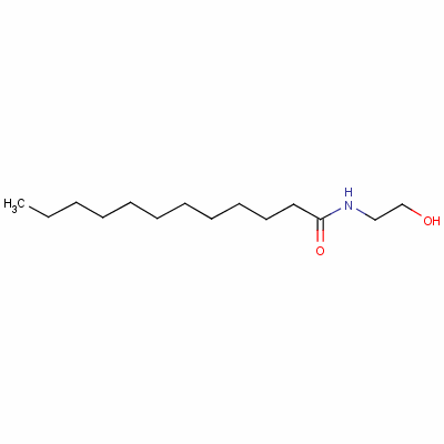 Lauric acid monoethanolamide Structure,142-78-9Structure