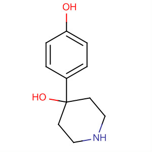 4-(4-Hydroxyphenyl)piperidin-4-ol Structure,142001-84-1Structure